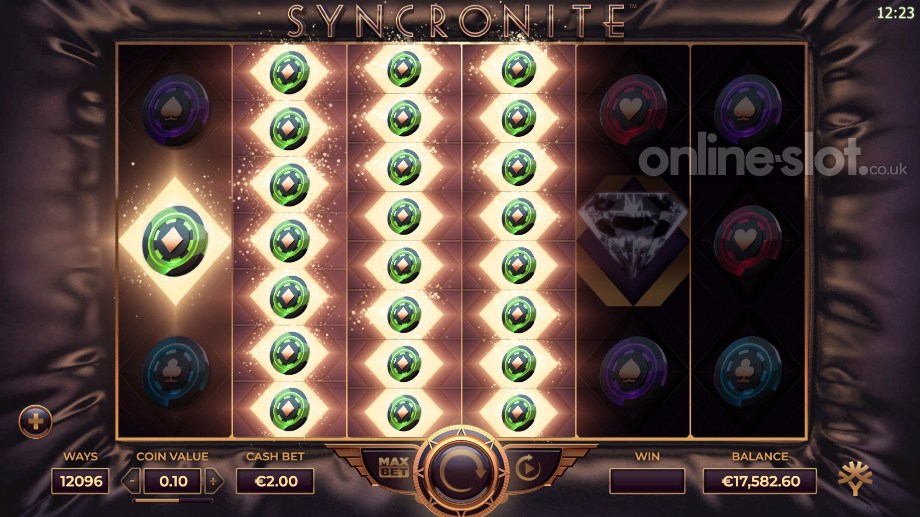 Syncronite Splitz slot Splitz feature