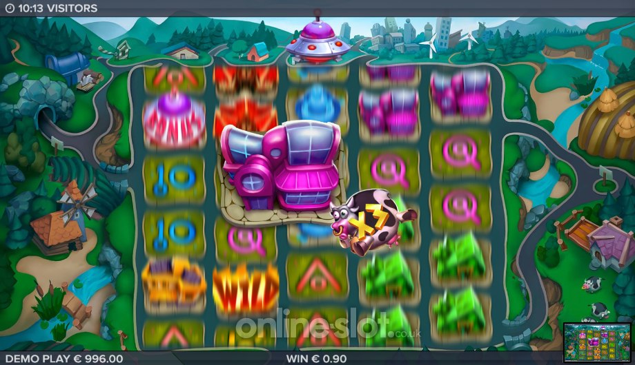 Visitors slot Abduction feature