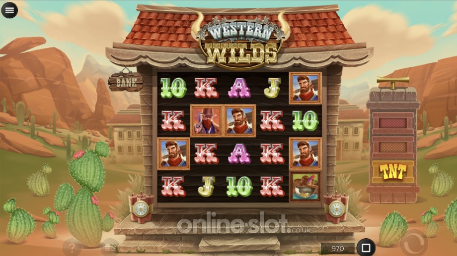 Western Wilds slot base game