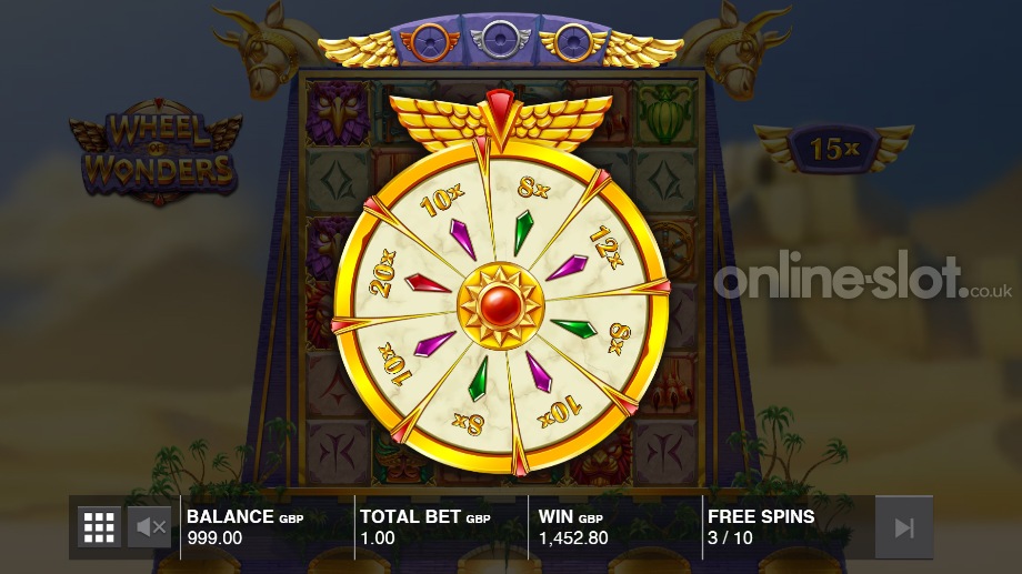 Wheel of Wonders feature