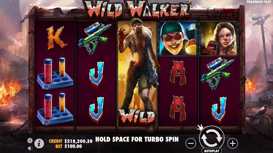 Wild Walker slot base game