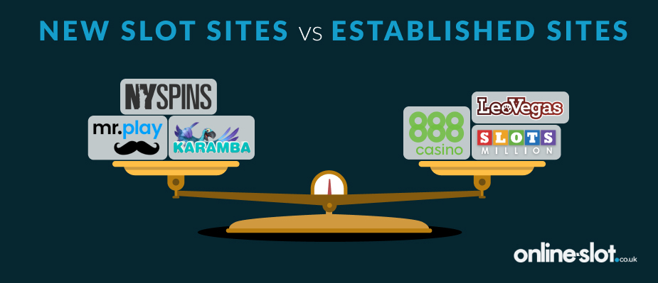 new slot vs established sites