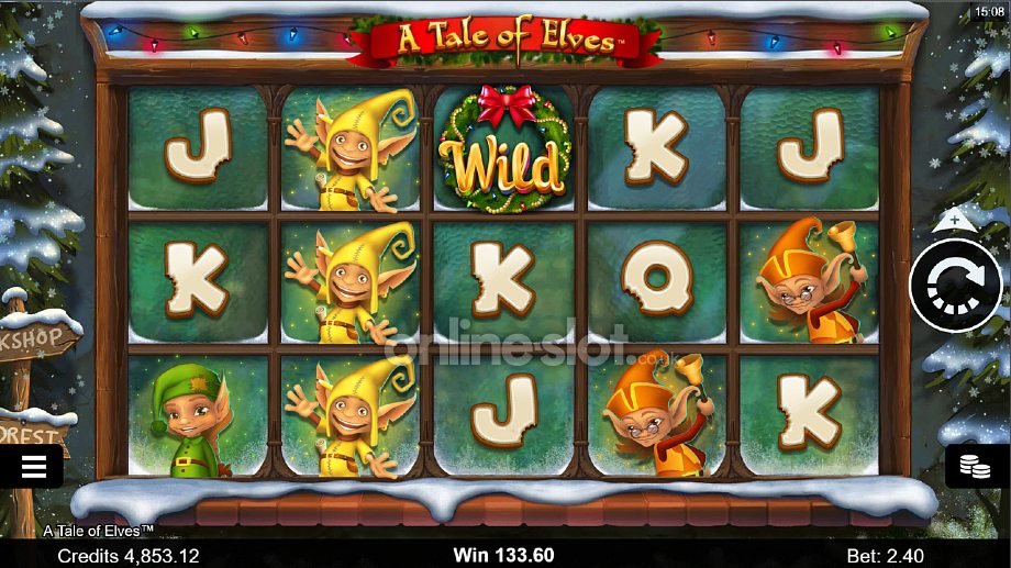 A Tale of Elves slot base game