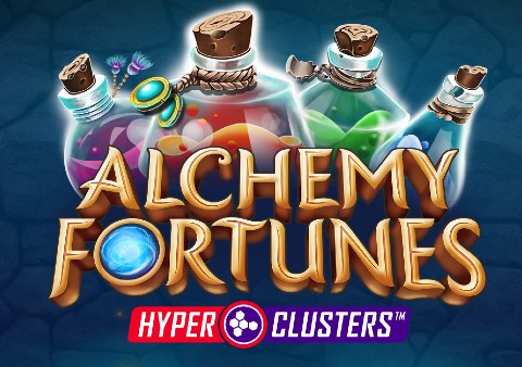 Alchemy Fortunes slot logo