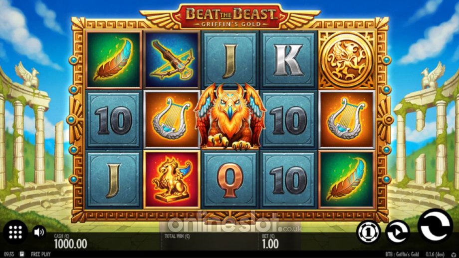 Beat the Beast Griffin's Gold slot base game