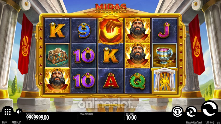 Midas Golden Touch Slot (Thunderkick) - Free Demo & Play