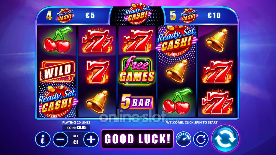 Ready Set Cash slot base game