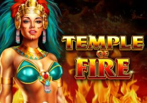 Temple of Fire slot logo