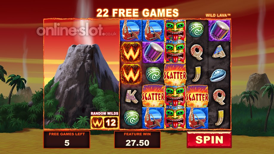 Wild Lava slot Lava Free Games feature