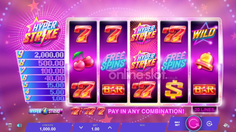 hyper-strike-slot-base-game