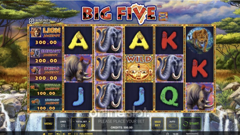 big-five-slot-base-game