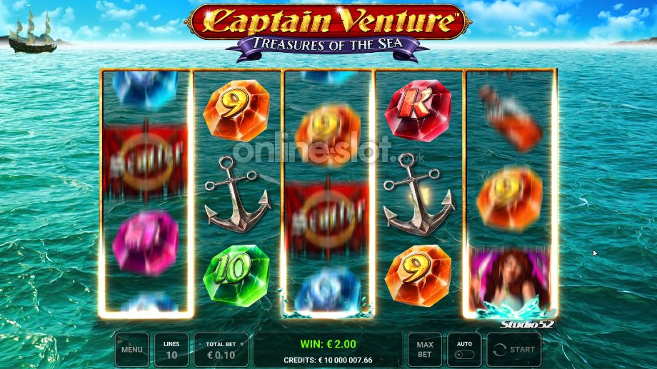 Restrictions Slot Machines Captain Venture: Treasures of the Sea Yellow Pokerstars caesars bonus codes