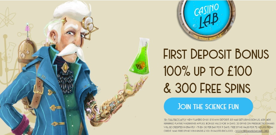 casino-lab-welcome-offer