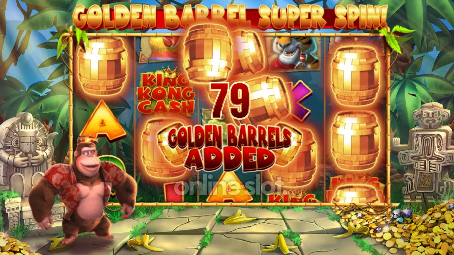 king-kong-cash-slot-golden-barrel-super-spin-feature