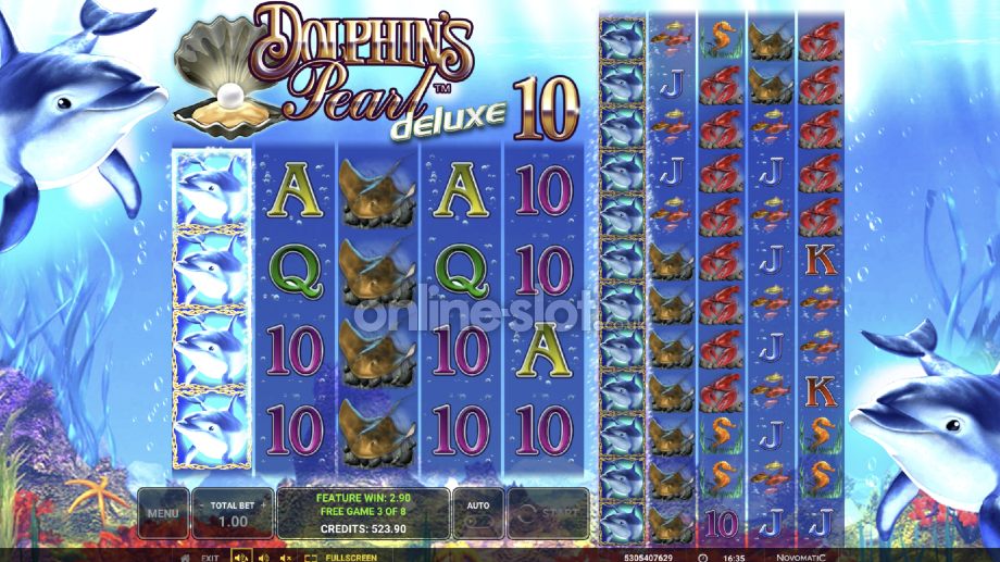 dolphins-pearl-deluxe-10-slot-free-spins-feature