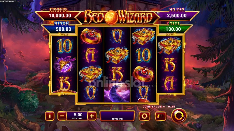 Blue Wizard Slot by Rare Stone - Play For Free & Real