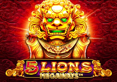 5-lions-megaways-slot-logo