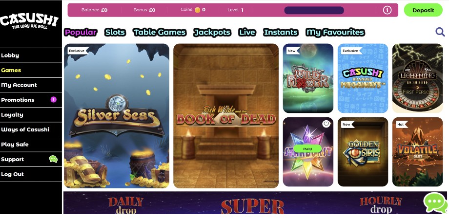 casushi-casino-site
