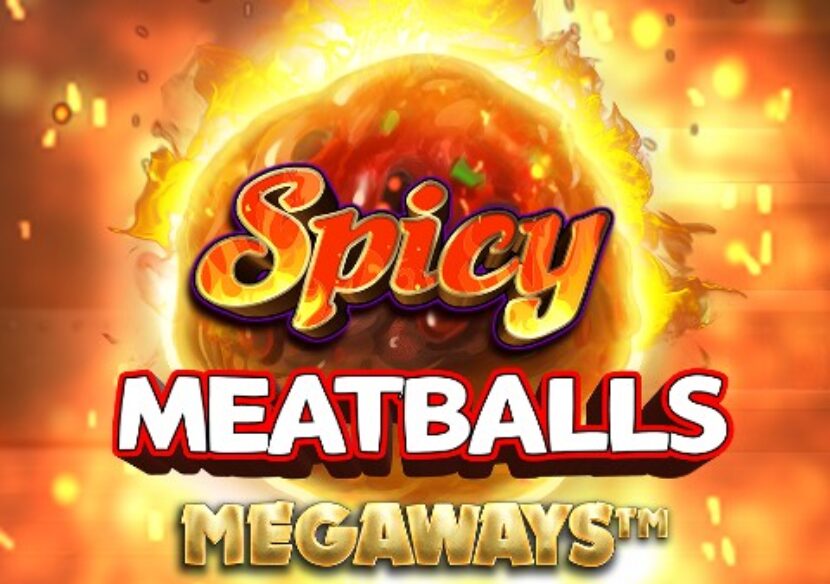 spicy meatballs megaways slot logo