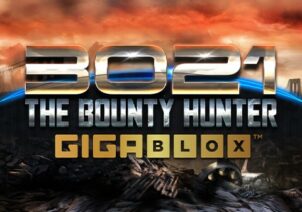 3021-the-bounty-hunter-gigablox-slot-logo
