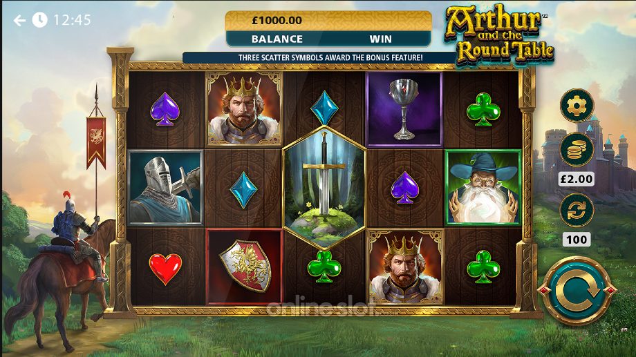 Ll Arthur And The Round Table Slot ᐈ Review Demo Wms Ll Arthur And The Round Table Slot ᐈ, Arthur And The Round Table Slot