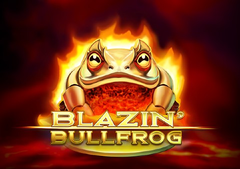 blazin-bullfrog-slot-logo