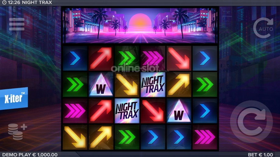 night-trax-slot-base-game