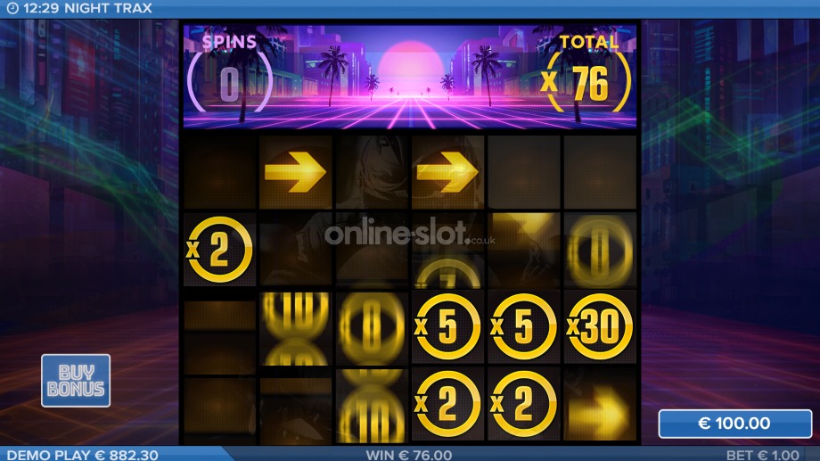 night-trax-slot-bonus-game-feature