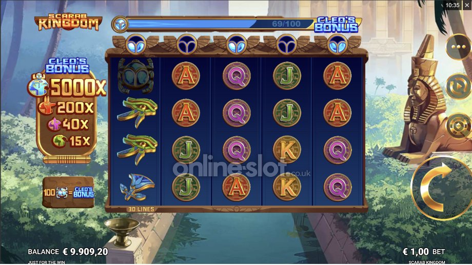 scarab-kingdom-slot-base-game