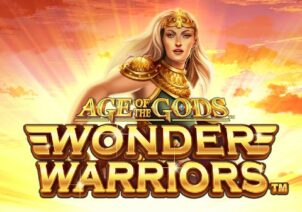 age-of-the-gods-wonder-warriors-slot-logo