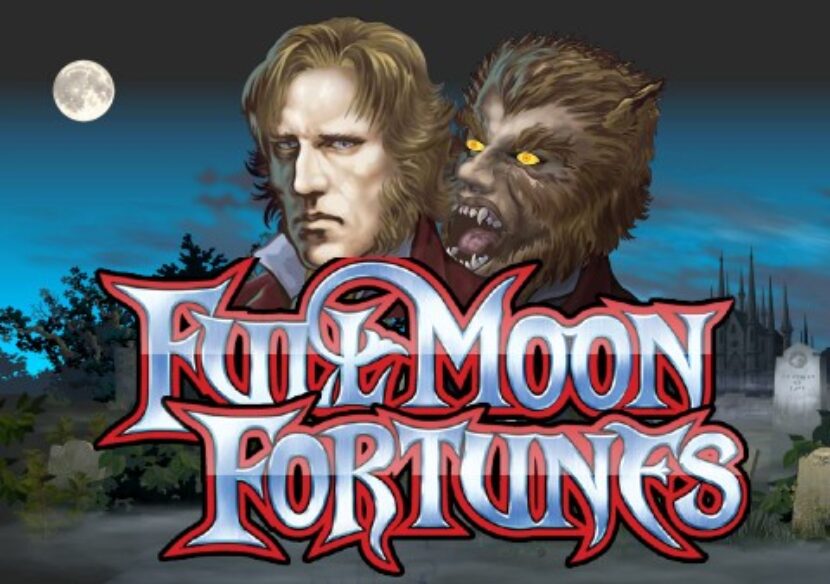 full moon fortunes slot logo
