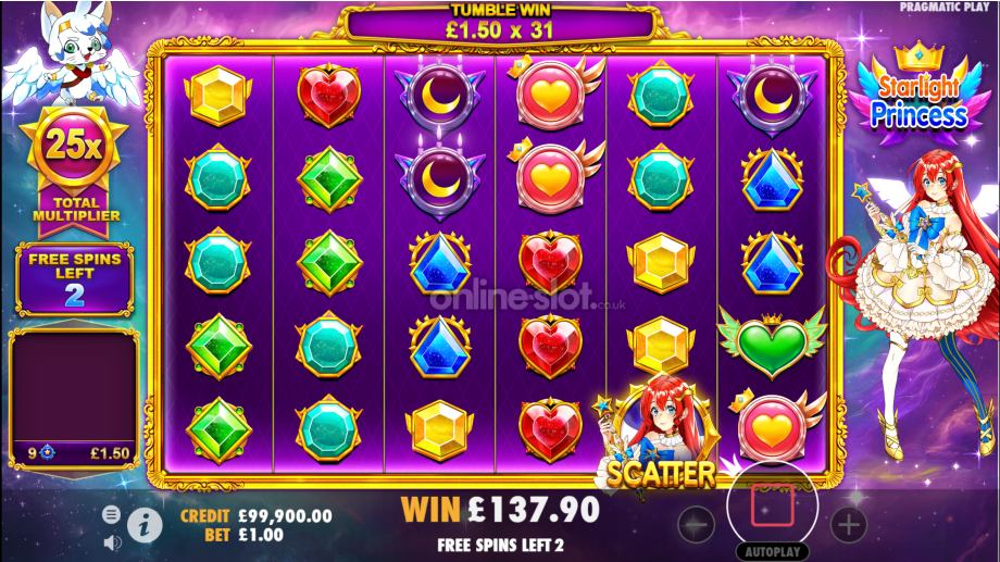 starlight-princess-slot-free-spins-feature