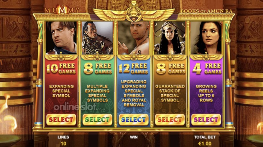 the-mummy-books-of-amun-ra-slot-free-spins-features