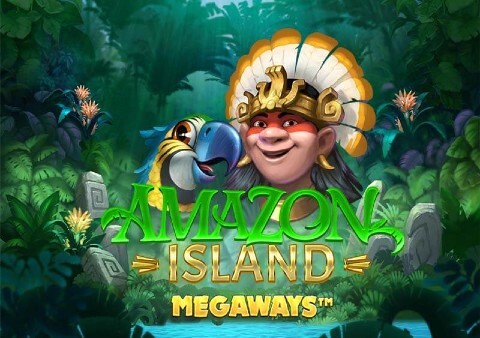 amazon-island-megaways-slot-logo