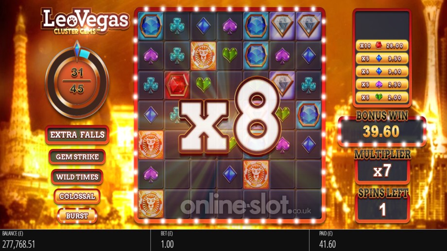leovegas-cluster-gems-slot-bonus-feature