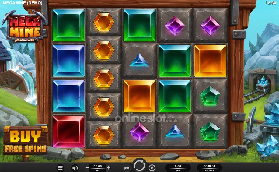 mega-mine-slot-base-game