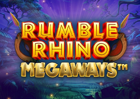 rumble-rhino-megaways-slot-logo