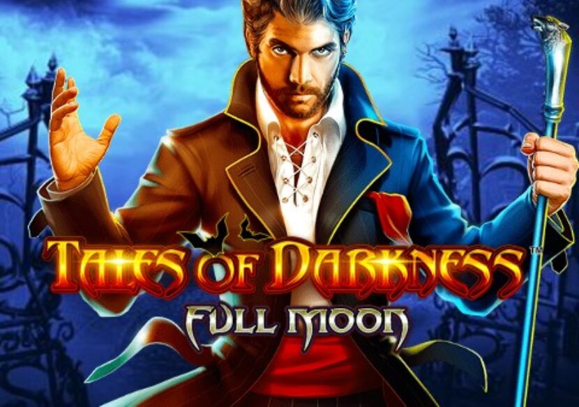 tales of darkness full moon slot logo