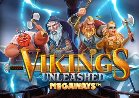 vikings-unleashed-megaways-slot-logo