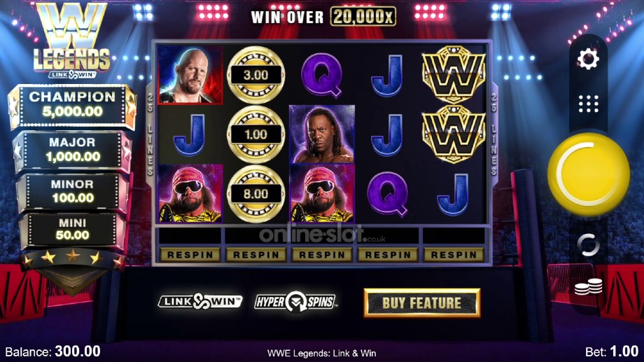 wwe-legends-link-and-win-slot-base-game