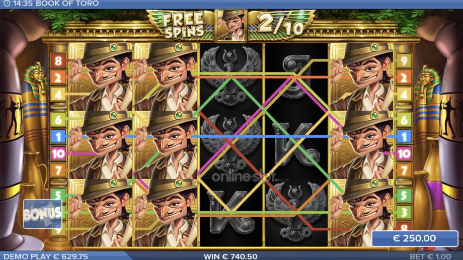 book-of-toro-slot-free-spins-bonus-feature