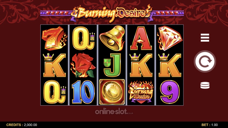 Play Burning Desire Slot Game Online - Wizard Slots