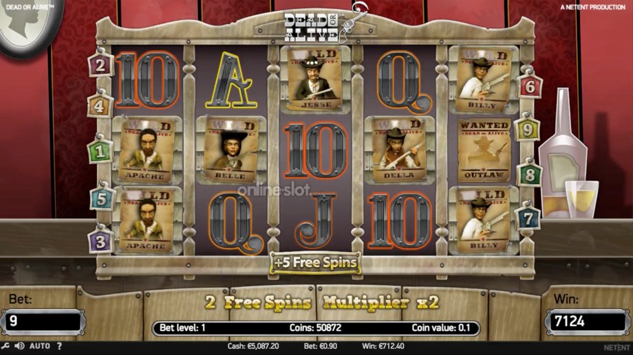 dead-or-alive-slot-free-spins-feature