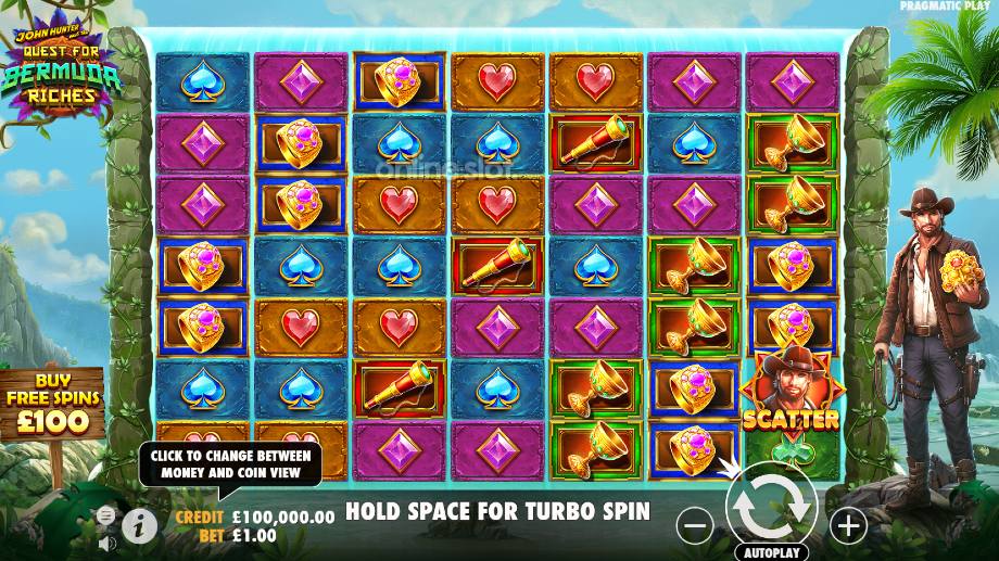 john-hunter-and-the-quest-for-bermuda-riches-slot-base-game