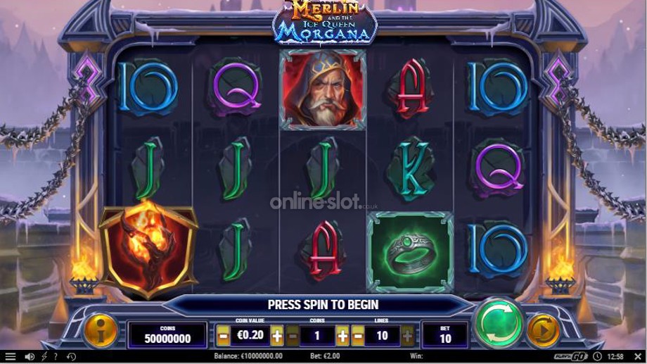 merlin-and-the-ice-queen-morgana-slot-base-game