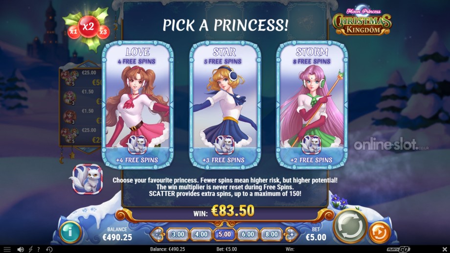moon-princess-christmas-kingdom-slot-free-spins-feature