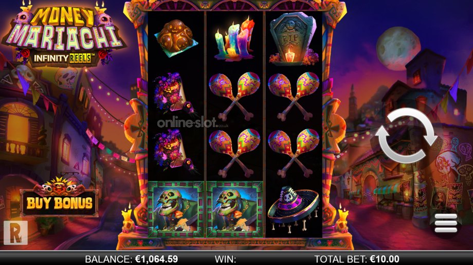 money-mariachi-infinity-reels-slot-base-game