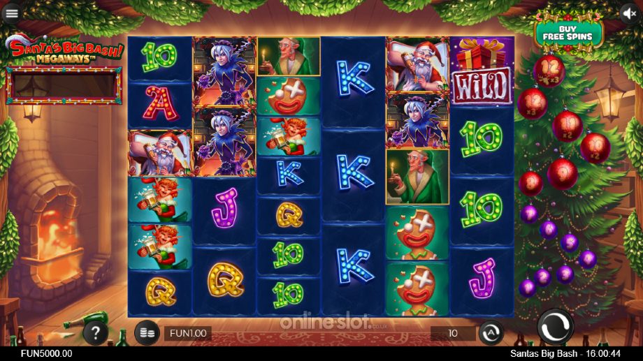 santas-big-bash-megaways-slot-base-game