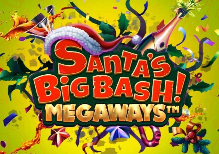 santas big bash megaways slot logo