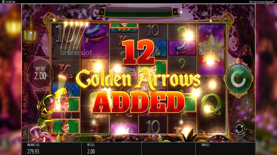 wish-upon-a-jackpot-megaways-slot-golden-arrow-mystery-spin-feature